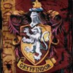 Gryffindor tapestry throw