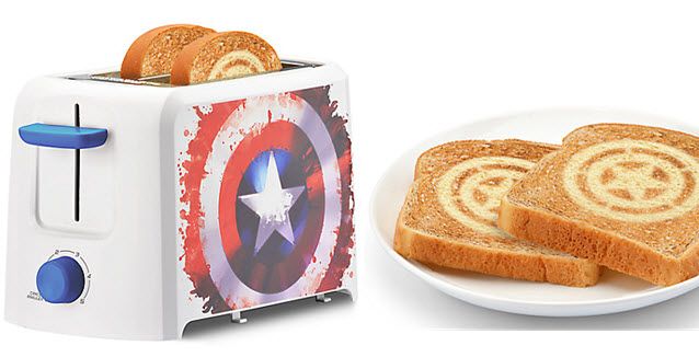 MARVEL Captain America Shield 2-Slice Toaster
