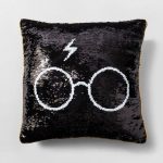 Magic-change sequin throw pillow