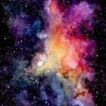 Simple and creative night time Galaxy Sky