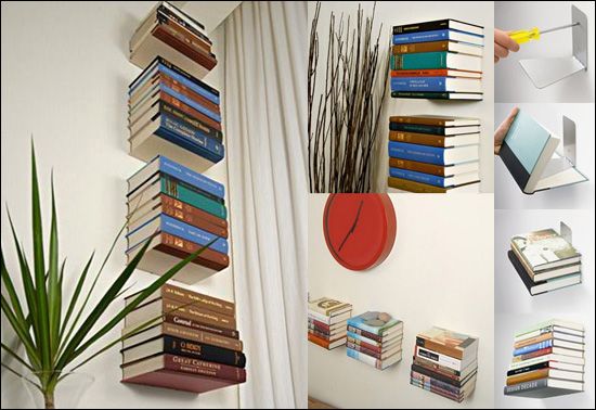 Umbra Conceal Floating Bookshelf
