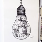 Universe in a Light Bulb