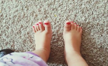 nail polish on babies