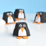 Egg Carton Penguin Dolls