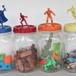 Toy Storage from Mason Jars