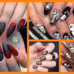 halloween nail art