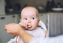 feeding baby solids for the first time