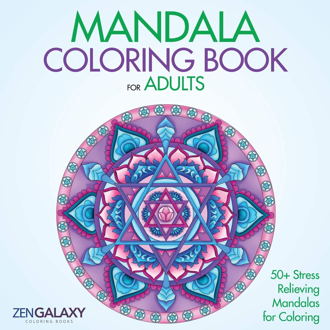 50 Mandalas for Stress Relief