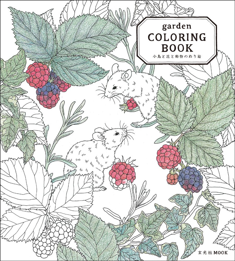 In the Garden Coloring Book