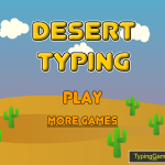 Desert Typing Racer