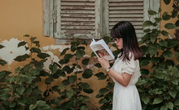 Teen Reading Book