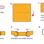 DIY Bandana and Coffee Filter Mask