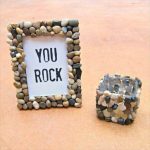 Rock and Pebbles Photo Frame