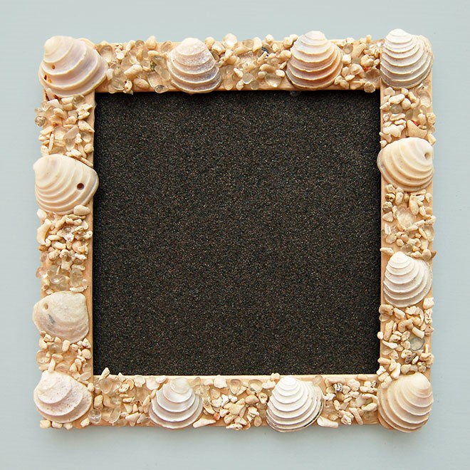 Seashell Photo Frame
