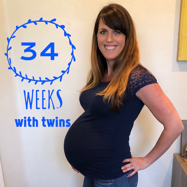 34 Weeks Pregnant with Twins