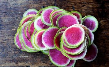 watermelon radish