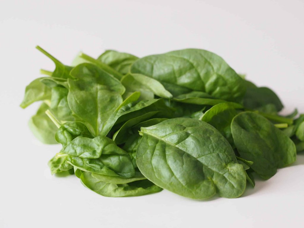 spinach allergy in babies