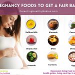 pregnancy foods to get a fair baby