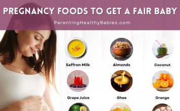 pregnancy foods to get a fair baby