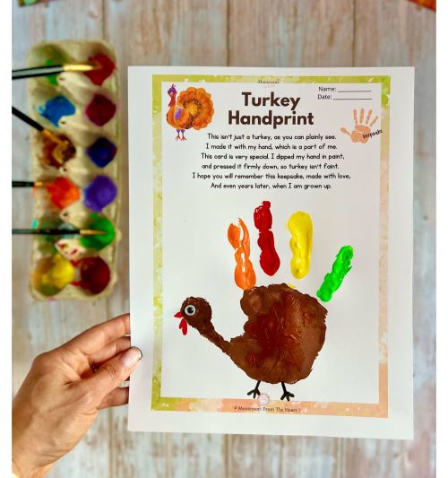 handprint turkeys