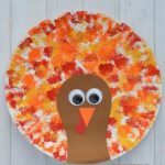sponge painted turkey