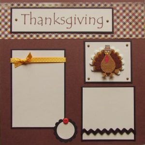 thanksgiving scrapbook