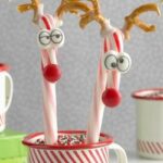 candy cone reindeer
