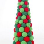 pom pom christmas tree