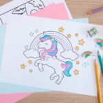 unicorn coloring pages