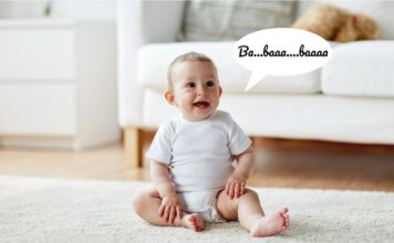baby babbling